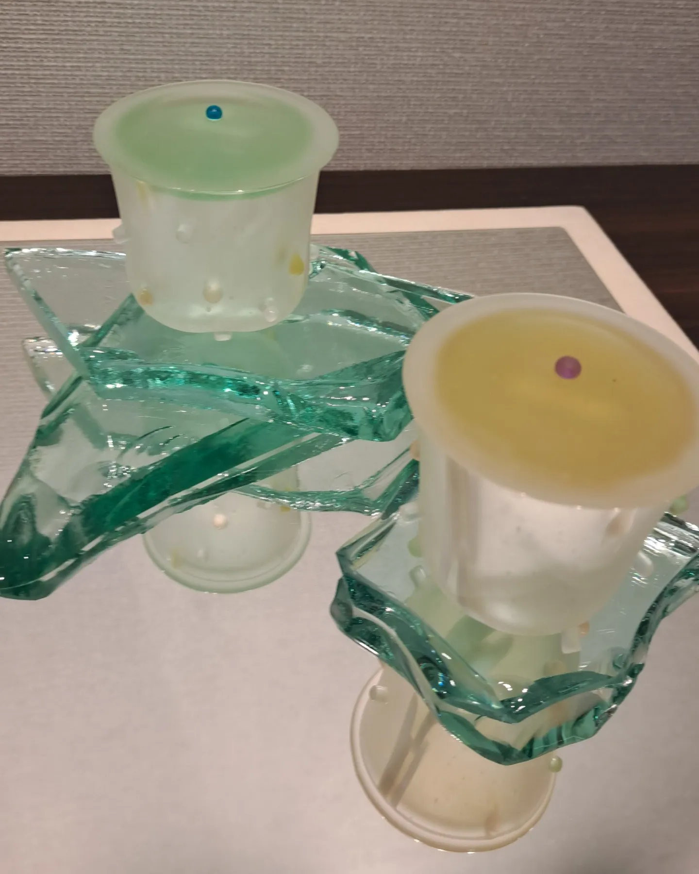 先日、「鍋田尚男 ガラス作品展」へ行ってきました😊